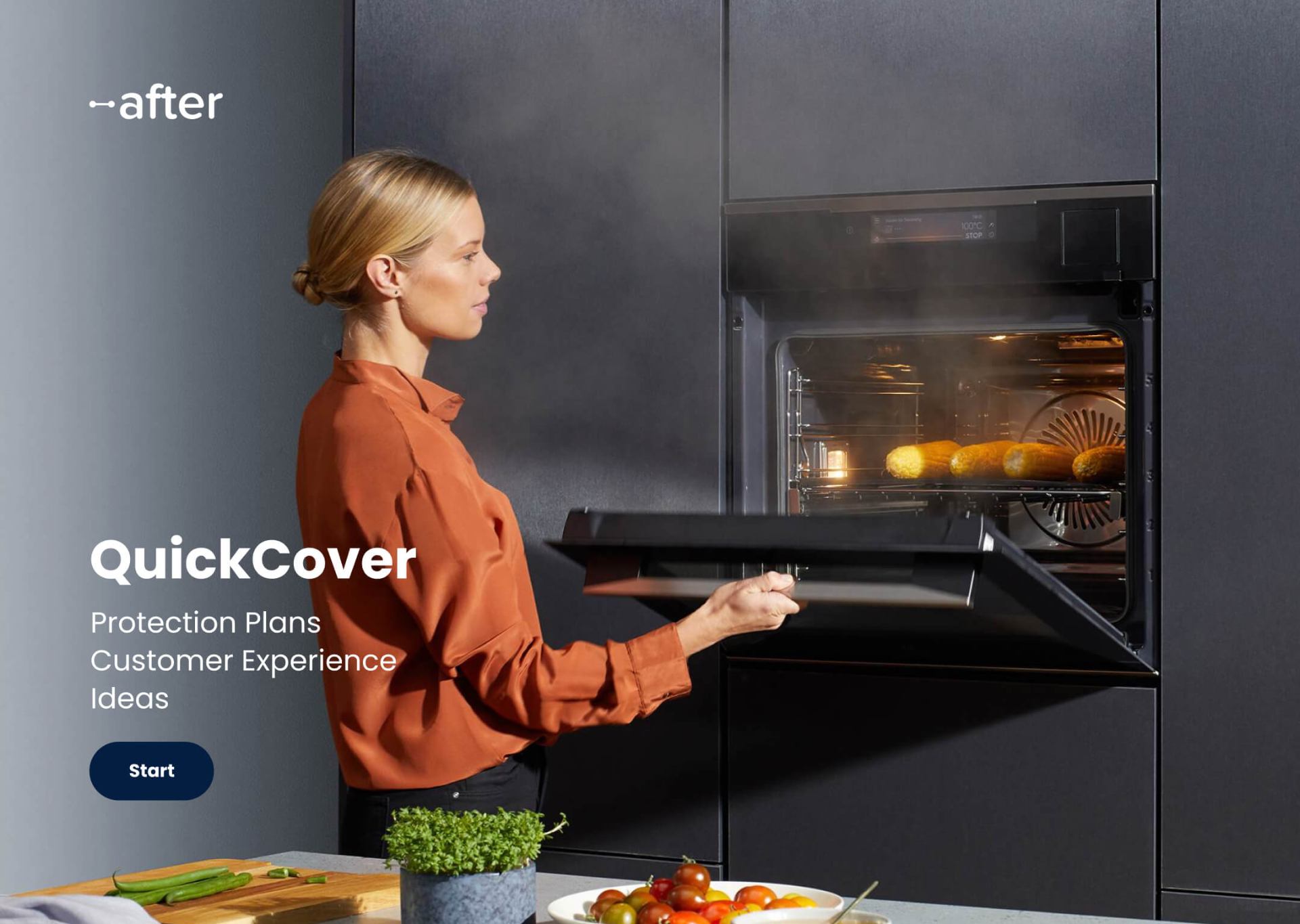 QuickCover presentation for Electrolux