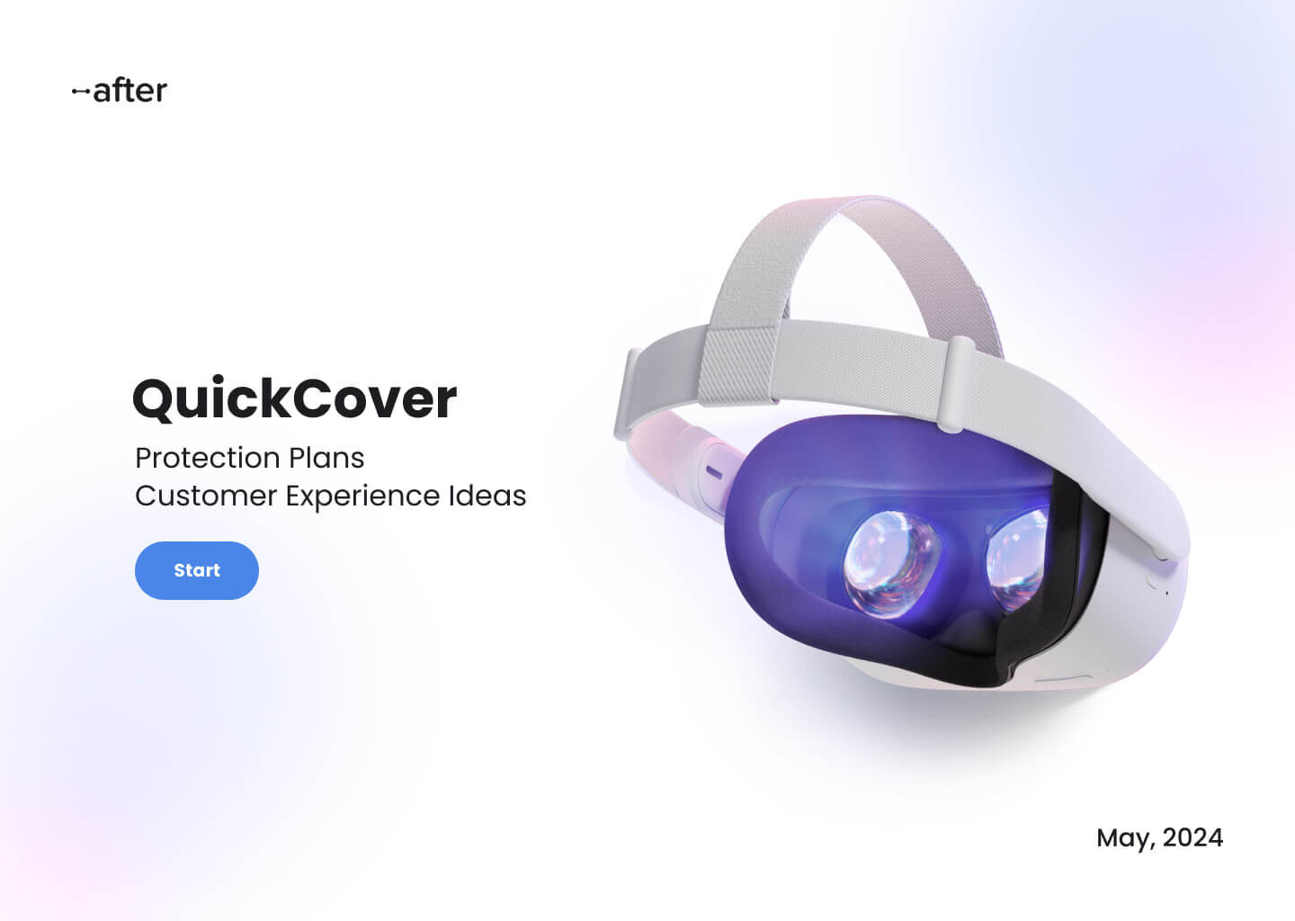 QuickCover presentation for Oculus